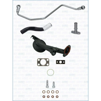 Bild av AJUSA OPK00020 Kit de montage, compresseur avec joints instructions montage PEUGEOT: 307 SW, 207 3/5 portes, Break, CITROËN: Xsara Picasso