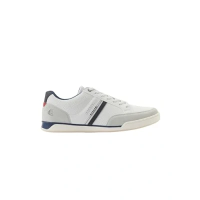 Bild av Koroshi Herr vit färg casual sneakers snörning Vit, 41 EU