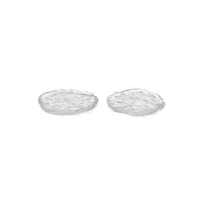 Bild av Ferm Living Momento Glass Stones Set of 2 Trädgårdsbord Small W11 x H2,5 D11 cm