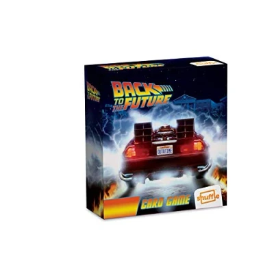 Bild av Shuffle Games Retro Back To The Future kortspel Upp till 4 spelare Fantastisk present för barn i åldern 8+