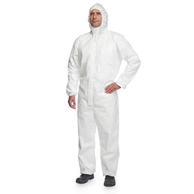 Bild av DuPont ProShield 20 Skyddsoverall med huva, kategori III, typ 5 och 6 vit storlek XL