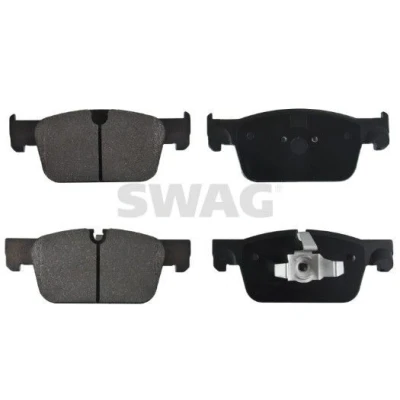 Bild av SWAG 33 10 7616 Jeu de plaquettes frein Essieu avant préparé pour indicateur d&#039;usure avec clip piston VOLVO: XC60 II, V90 II Break, S90