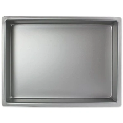 Bild av PME OBL12153 aluminium avlång kakform 30 x cm djup silver