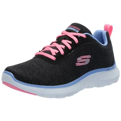 Bild av Skechers Flex Appeal 5.0 sneakers för kvinnor, Bkmt Black Multi, 37 EU