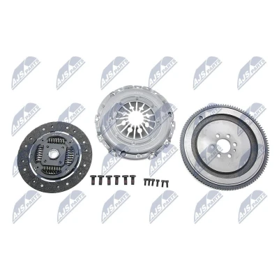 Bild av NTY NZS PL 005 kit d&#039;embrayage avec mécanisme d&#039;embrayage, sans butée hydraulique volant moteur, de vis, disque