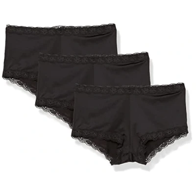 Bild av Maidenform Damtrosor för pojkar (3 pack), Svart, 3 stycken, M