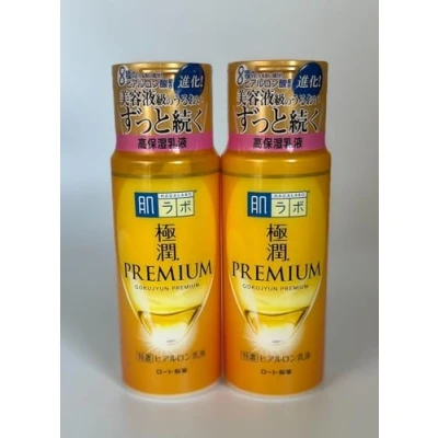 Bild av [Set med 2] Hadalabo Gokujyun premium hyaluronisk emulsion 140 ml, tillverkad i Japan