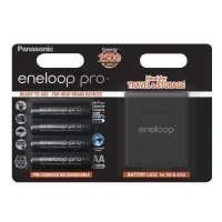 Bild av eneloop pro HR06 +Box Laddbart batteri AA (R6) NiMH 2500 mAh 1.2 V 4 st