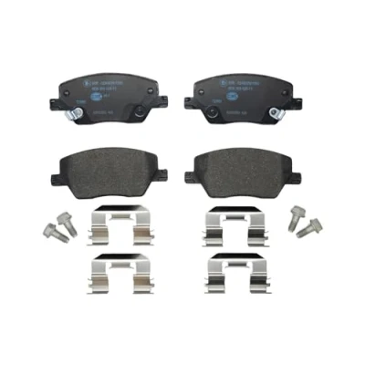 Bild av HELLA 8DB 355 025 111 Jeu de plaquettes frein avec indicateur d&#039;usure vis d&#039;étrier accessoires FIAT: Tipo 3/5 portes, Break