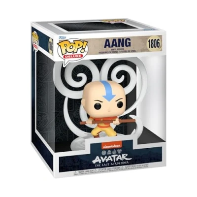 Bild av Funko POP! Deluxe: ATLA Aang Avatar: the Last Airbender Vinylfigur för samlare Presentidé Officiell merchandise Leksaker barn och vuxna Anime fans Modellfigur