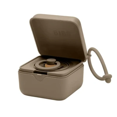 Bild av BIBS Pacifier Box Dark Oak