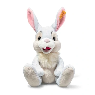 Bild av Steiff Hare sittande Disney 21 cm gosedjur för spädbarn mjuk och tvättbar färgglad (024627), vit