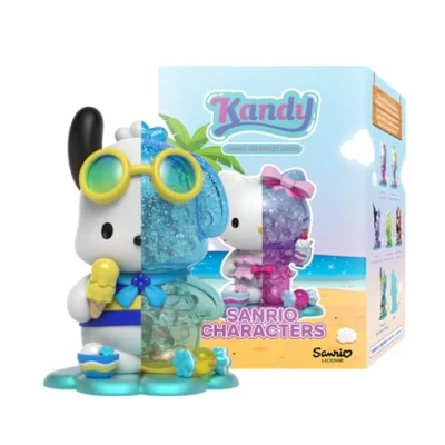 Bild av Mighty Jaxx Kandy x Sanrio Sea Breeze Edition Blindbox leksaksfigurer att samla Ett paket innehåller en slumpmässigt vald figur