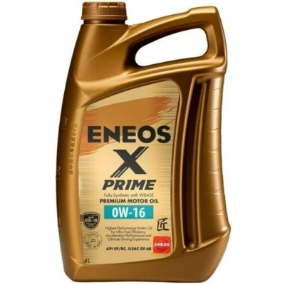 Bild av Eneos X Prime 0W 16 4l Motorolja EU0001301N TOYOTA: Corolla XII Kombi, C HR, Aygo, SUZUKI: Vitara IV SUV, LEXUS: ES VII