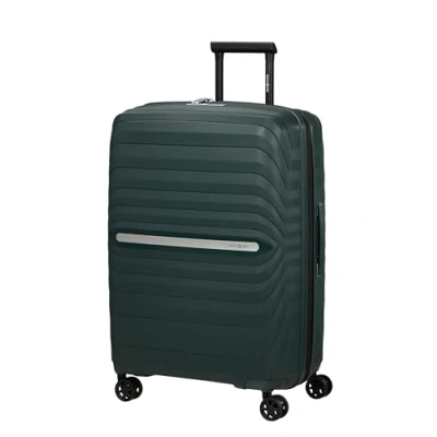 Bild av Samsonite Neo Flux Spinner M, expanderbar resväska, 68 cm, 86/96 L, grön (Jungle Green)