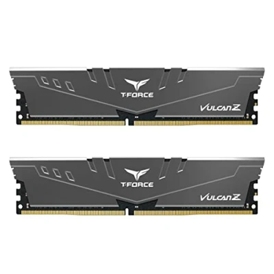 Bild av Team Group T Force Vulcan Z DDR4 3200 16GB CL16 Dual Channel (2 pcs) Intel XMP Grå