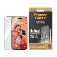 Bild av PanzerGlass Re:fresh Screen Protector iPhone 15 Ultra Wide Fit w. EasyAligner