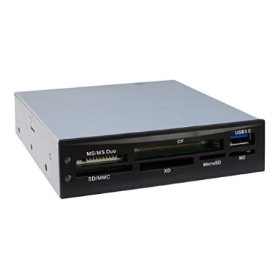 Bild av Inter Tech 8884054 AC kortläsare CI 01 BK, 3,5 tum intern, USB 3.0