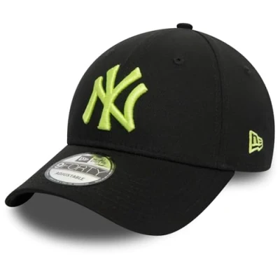 Bild av New Era 9Forty Twotone NY Yankees KepsEra Damer/Herrar curved brim cap basebollkeps Metallklämma, med skärm Höst Sommar Vår Vinter One Size svart grön