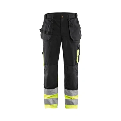 Bild av VARSELBYXA 1529 1370 HANTVERK SVART/VARSELGUL C50 Beijerbygg Byggmaterial