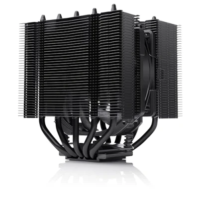 Bild av Noctua NH D12L chromax.black, Låg CPU Kylare med Dubbla Torn (120 mm, Svart)
