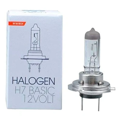 Bild av TECH Z7 Ampoule, projecteur longue portée H7 55W PX26D Halogène AUDI: A3 Sportback, A5 B8 Coupe, Q7, VOLKSWAGEN: GOLF 6, Tiguan I, Polo V 3/5 portes