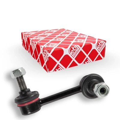 Bild av febi BILSTEIN 29527 Biellette de barre stabilisatrice Essieu arrière gauche 85 M10 x 1,25 Plus avec écrou autobloquant Acier HONDA: CR V 3