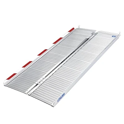 Bild av LIEKUMM 150 x 72 cm tröskelramp för upp till 300 kg rullstolsramper hemmet, steg, trappor, handikapper, dörrar, fällbara ramper rullstolar