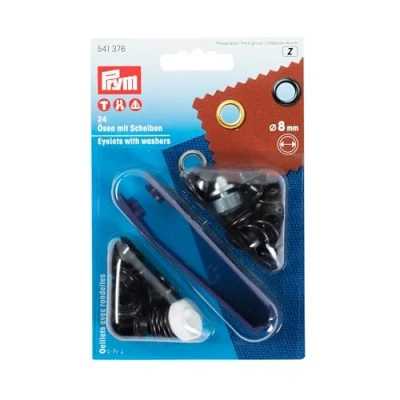 Bild av Prym brons (8 mm) Öljetter Och Brickor 1 Bit