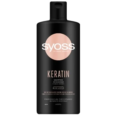 Bild av Syoss Shampoo keratin för torrt, livlöst hår 6 pack (6 x 440 ml)