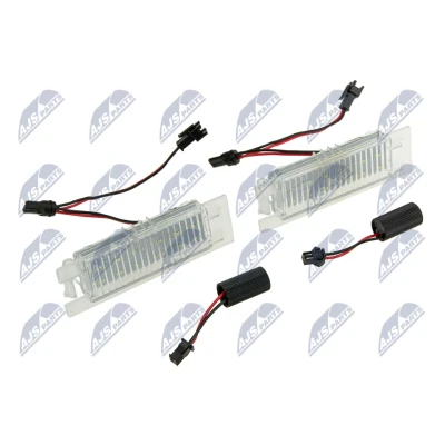 Bild av NTY ELP PL 000 Eclairage De Plaque d&#039;Immatriculation avec porte lampe OPEL: Astra H GTC, 3/5 portes, Corsa D portes
