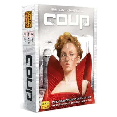 Bild av Indie Boards and Cards , Coup Card Game Ages 14+ 2 6 Players 15 Minute Playing Time