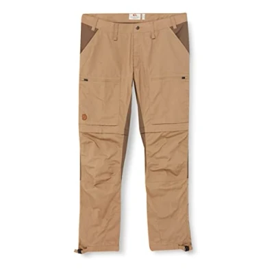 Bild av FJÄLLRÄVEN herr Hose Abisko Lite trekking Zip off Reg mörkgrå svart 54 EU