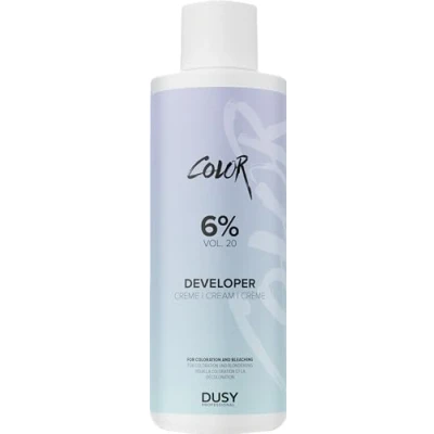 Bild av Dusy Creme Developer 1 l (6 %, l) 000 ml väteperoxid för alla hårfärger och blonderingar skonsam mot hårstrukturen