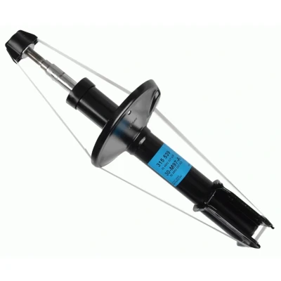 Bild av SACHS 315 539 Amortisseur Pression de gaz Système bitube Jambe suspension Goujon en haut DACIA: Logan I MCV, Express, Sandero