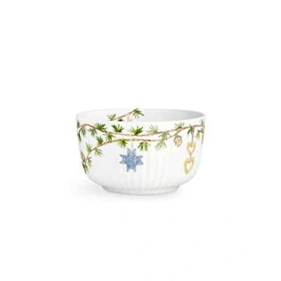 Bild av Kähler Hammershøi Christmas Bowl Skål White Decoration Ø12 H7,5 x cm