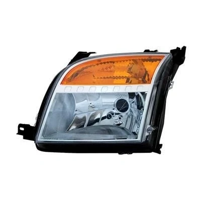 Bild av VAN WEZEL 1811961 Phares gauche H4 jaune pour circulation à droite avec commande correcteur de site projecteur P43t FORD: Fusion Break