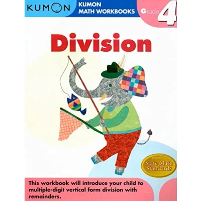 Bild av Grade 4 Division (Kumon Math Workbooks)