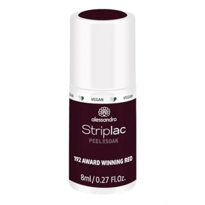 Bild av Alessandro Striplac Peel Or Soak 192 Award Winning Red 8 ml