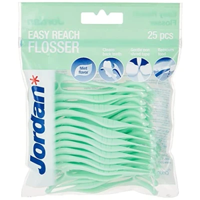 Bild av Jordan Dental Stick Thin 2 pack 25 stk.