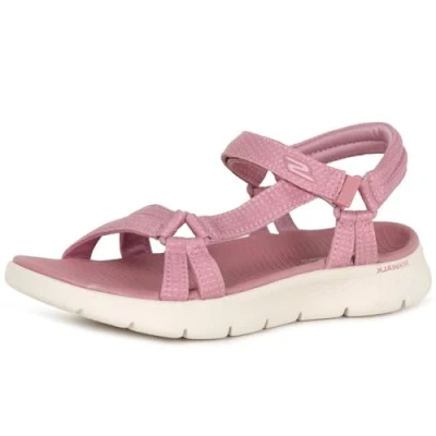 Bild av Skechers Dam GO Walk Flex Sandal Sublim Slide, Lila, 7 UK, 40 EU