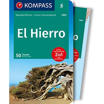 Bild av KOMPASS Wanderführer El Hierro, 50 Touren: mit Extra Tourenkarte Maßstab 1:50.000, GPX Daten zum Download: 5901