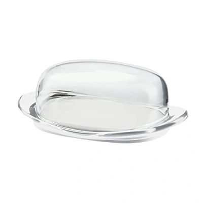 Bild av Guzzini Feeling, smörburk transparent, 20 x 12,3 H 7,5 cm 22420000