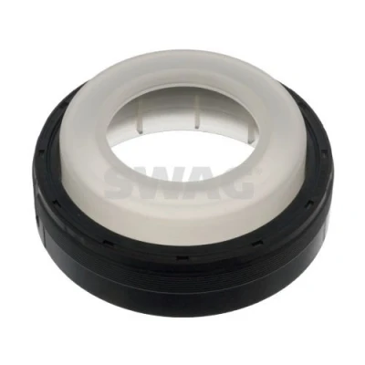 Bild av SWAG 20 94 7566 Joint Spi de Vilebrequin avec douille montage côté frontal PTFE (polytétrafluoroéthylène), PP (polypropylène) BMW: 3 Berline