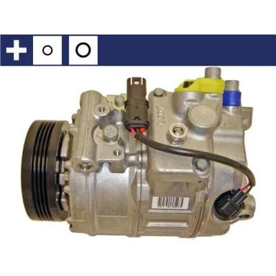 Bild av MAHLE ORIGINAL ACP 1428 000S Compresseur De Climatisation 7SEU17C 12 PAG 46 R 134a avec bague d&#039;étanchéité BMW: 5 Berline, 3 Coupe