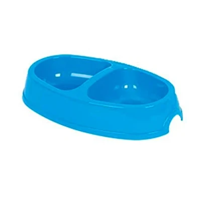 Bild av Savic Picnic Twin Cat Feeding Bowl 23.5 x 13 cm 2 0.15L