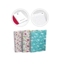 Bild av Oxford Floral block A6 80 sheets