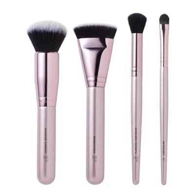 Bild av e.l.f. Complexion Perfection penselset, 4 delar, syntetisk