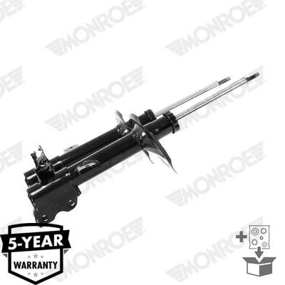 Bild av MONROE D0021 Amortisseur Pression de gaz Système bitube Jambe suspension Goujon en haut, Collier bas NISSAN: X Trail