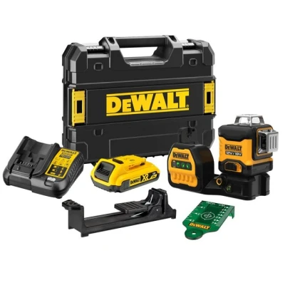 Bild av MULTILINJELASER DCE089D1G18 QW 3X360 GRÖN 2,0AH 18V Beijerbygg Byggmaterial